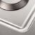 Mesa em Aço Inox 304 BA 18/10: de altíssima qualidade, não sofre alteração de cor, com soldas a laser, totalmente selada e com cantos arredondados.