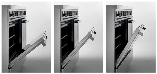 Soft Motion: sistema que mantem as portas dos fornos paradas em qualquer posição e realiza seu fechamento de forma suave e segura.