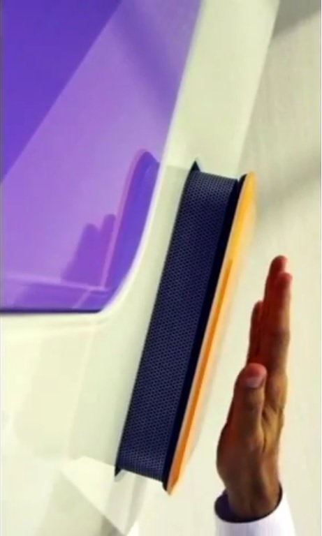 Controles por Aproximação das Mãos: acionada apenas com a aproximação das mãos, exclusivo ELICA.