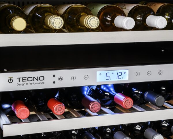 Precisão no Controle de Temperaturas: conserve, amadureça e saboreie vinhos em suas corretas temperaturas para desfrutar plenamente de seus sabores e aromas.
