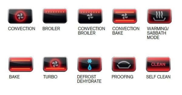 Forno Multifunções: oferece 11 funções com diferentes tipos de calor ideais para todos os tipos de receitas e alimentos proporcionando melhores resultados de sabor, aroma, textura e aparência.