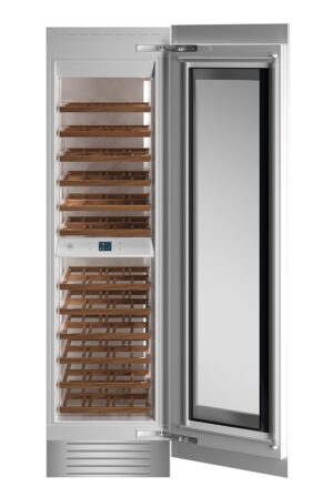 adega_para_revestir_bertazzoni_wc605brp2t_site_2.jpg Adega para revestir Bertazzoni WC605BRP2T com puxador Heritage.