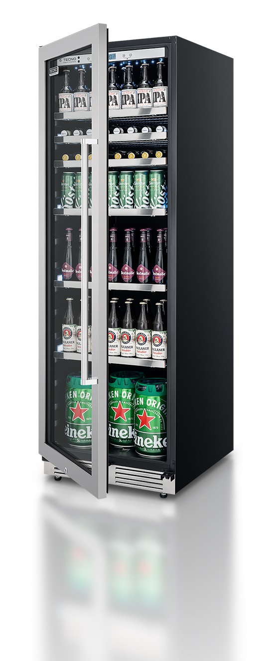 Sensor de Degelo Automático: tecnologia de ponta que evita o bloqueio do sistema de refrigeração pela formação de gelo em casos de uso intenso da cervejeira como ao selecionar temperaturas abaixo de 0 ºC com a ocorrência de aberturas frequentes da porta.