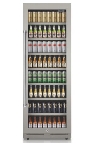 Cervejeira Tecno Max Beer Professional TR43CVDA de 60 cm em inox escovado.