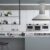 Compõe Conjuntos: com os fogões, rangetops e cooktops Bertazzoni das linhas Professional e Master Series.