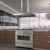 Compõe Conjuntos: com os fogões, rangetops e cooktops Bertazzoni das linhas Professional e Master Series.