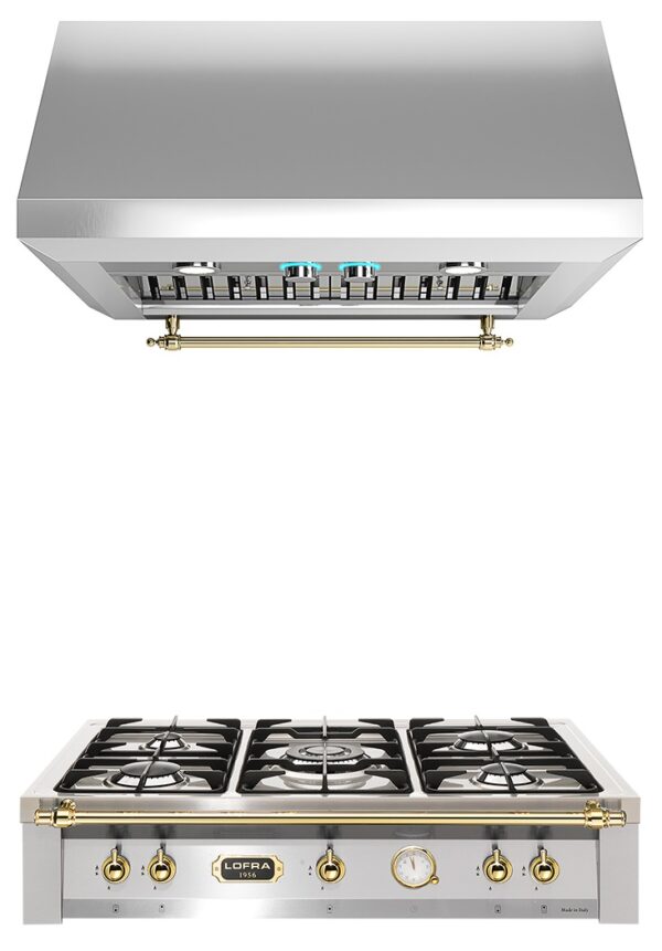 Compõe Conjuntos com Rangetops: com o mesmo design vintage como o do LOFRA Dolcevita TRS96/5.