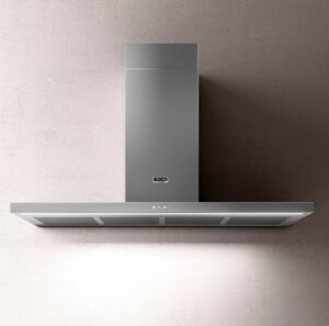 Coifa de parede Tecno Professional TCP12 P de 120 cm em inox escovado.