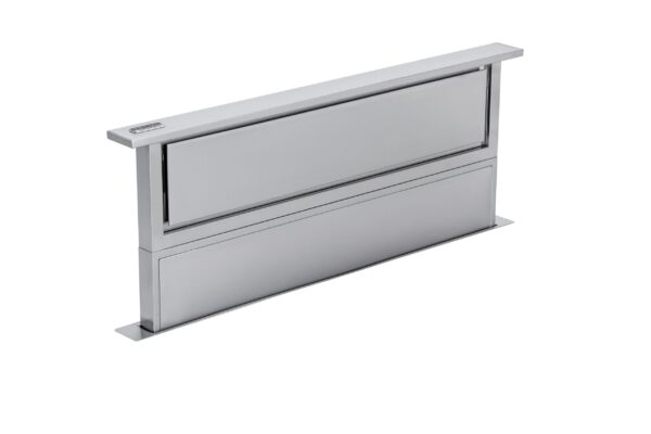 Design 100% em Inox: exclusivo Tecno, o topo da coifa pode ser personalizada com a cor de sua preferência para uma perfeita integração com a bancada.