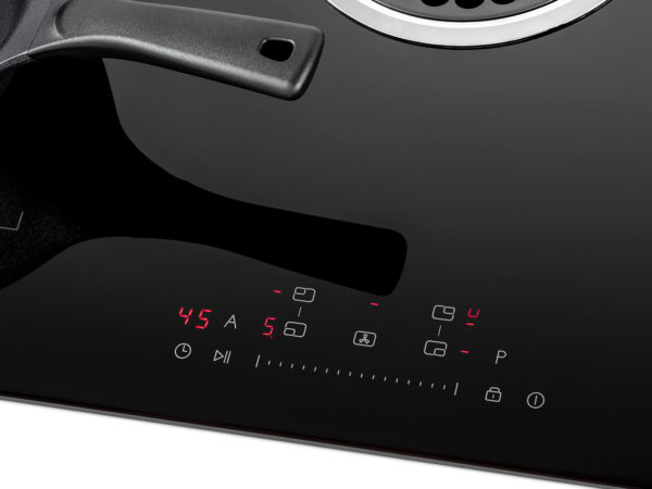 Timer Digital: ideal para controlar o tempo de preparo de uma receita, desligando juntos a coifa e o cooktop no final. Pode ser usado também como conta-minutos com aviso sonoro ao terminar o tempo.