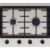 Queimadores Maiores nas Laterais: sua posição faz com que ao utilizá-los com 2 panelas de grandes dimensões não se ocupe todos os espaços do cooktop.