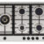 Queimadores Maiores nas Laterais: sua posição faz com que ao utilizá-los com 2 panelas de grandes dimensões não se ocupe todos os espaços do cooktop.