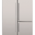 Refrigerador de piso e de embutir Tecno Professional DUO 600 P com 122 cm em inox escovado.