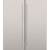 Refrigerador de piso e de embutir Tecno Professional DUO 660 P com 122 cm em inox escovado.