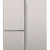 Refrigerador de piso e de embutir Tecno Professional DUO 700 P com 122 cm em inox escovado.