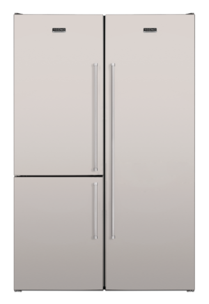 duo-700-p-2.png Refrigerador de piso e de embutir Tecno Professional DUO 700 P com 122 cm em inox escovado.