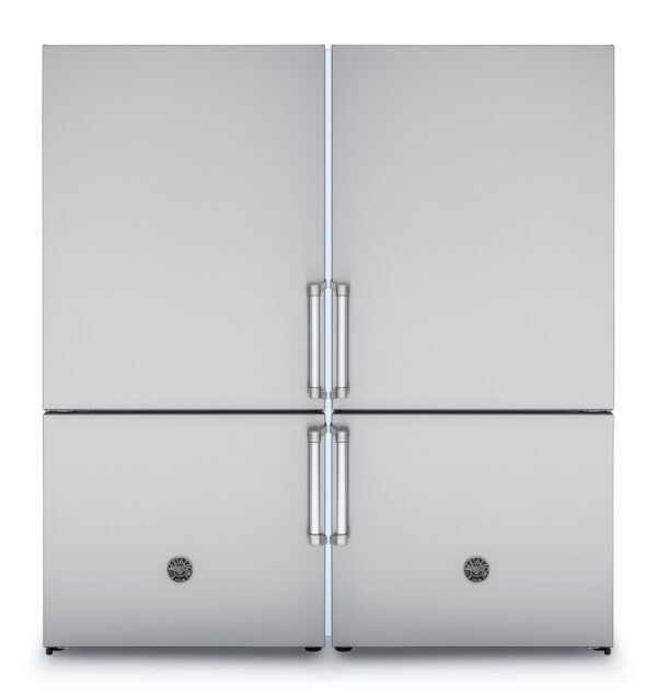 Barra de LED no Kit de União: cria um sofisticado ambiente em sua cozinha e pode ser acionada de forma independente do refrigerador.