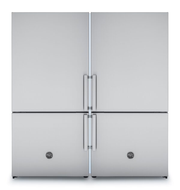 Barra de LED no Kit de União: cria um sofisticado ambiente em sua cozinha e pode ser acionada de forma independente do refrigerador.