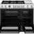 Forno Duplo a Gás: permite assar duas receitas simultaneamente ganhando tempo e utilizando toda sua capacidade de preparo. Capacidade do forno principal de 133 l e do auxiliar de 68 l, somando 201 litros.
