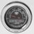 Mostrador com Display Digital de 3 Funções: relógio de horas, timer com aviso sonoro e exibição alternada da temperatura atual do alimento e da temperatura definida para a sonda que é inserida no alimento. O ponteiro analógico indica a temperatura dentro da cavidade do forno principal.