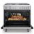 Forno Ventilado a Gás de 142 l: com amplo espaço interno e 5 versáteis funções que tornam mais rápido e fácil preparar todos os tipos de alimentos: bolos e pães, assar rápido, gratinar, churrasco e descongelar.