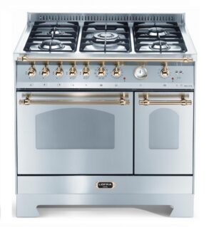 Fogão LOFRA Dolcevita RSD96 MFTE/CI de 90 cm em inox escovado.