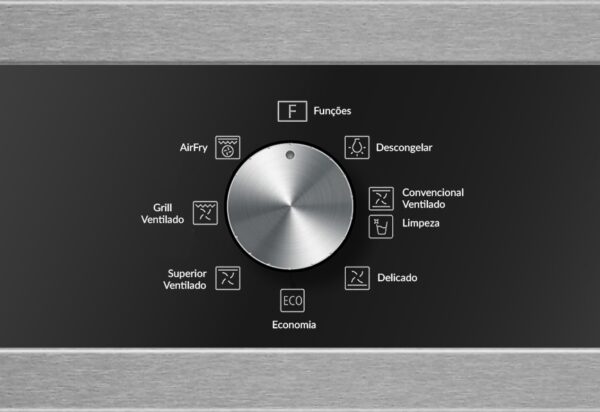 Forno Multifunções: oferece 8 funções com diferentes tipos de calor ideais para todos os tipos de receitas, proporcionando melhores resultados de sabor, aroma e textura nos alimentos.