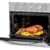 Cozimento Lento Slow Cooking: assa por mais tempo com calor baixo entre 50 °C e 120 °C para proporcionar alimentos mais macios e suculentos.