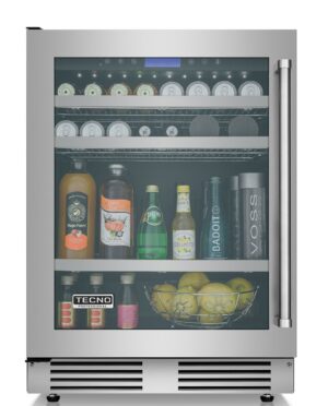 Frigobar TECNO Professional TR14 BVDB de aplicação no piso ou embutido.