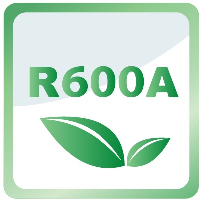 Gás Ecológico R600a: Utiliza fluído refrigerante que não agride a camada de ozônio, tecnologia e inovação pensadas no meio ambiente.