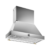Coifa de parede Bertazzoni Heritage K48HERTX + KC48HERTX de 122 cm em inox e dourado.