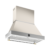 Coifa de parede Bertazzoni Heritage K48HERTX + KC48HERTAV de 122 cm em inox e dourado.