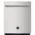 Lava louças de embutir com porta em inox Bertazzoni Master Series MASTBERTD14G Gold