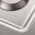 Mesa em aço inox 304: Incomparável qualidade com alta resistência à corrosão e manchas, totalmente selada e com cantos arredondados.