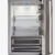 Interior e Exterior 100% em Metal e Vidro: proporciona maior durabilidade ao refrigerador e melhor controle de temperatura.