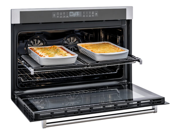 Churrasqueira com Grill Infravermelho: permite fazer grelhados, gratinados e deliciosos churrascos com controle preciso de temperatura e sem fumaça.