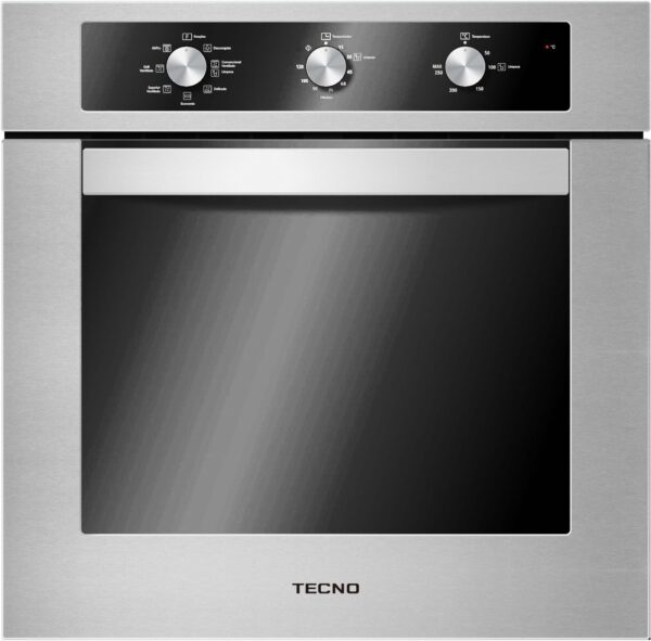 Design da Coleção Original: elegante e robusta combinação do aço inox escovado não poroso com vidro negro e puxador curvo em aço escovado.