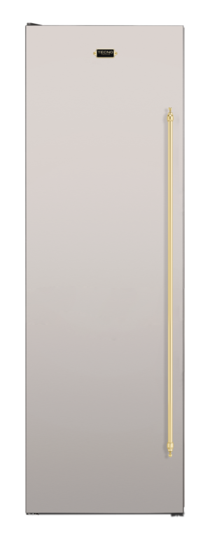 tr28ffxdav2-2.png Freezer de piso e de embutir Tecno Vintage TR28 FFXDA V2 com capacidade de 278 l.