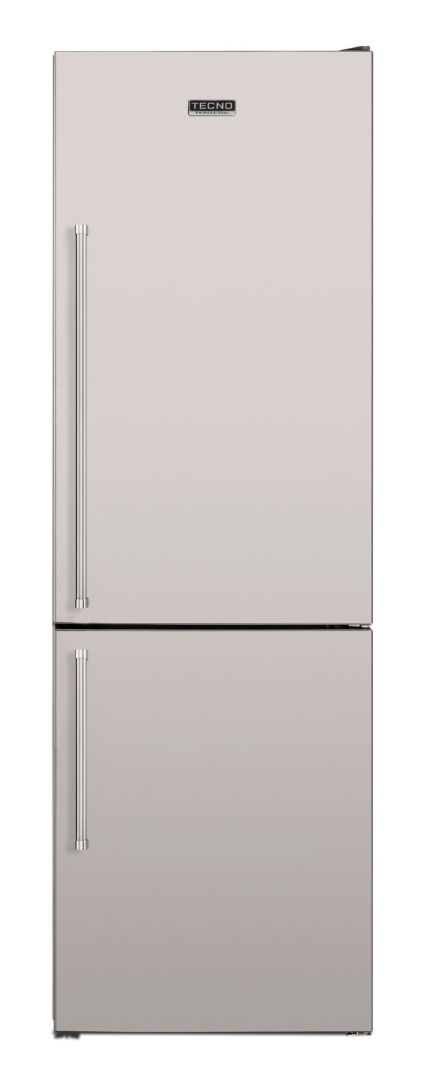Refrigerador de piso e de embutir Tecno Professional TR32 BXDC P com capacidade de 324 l.
