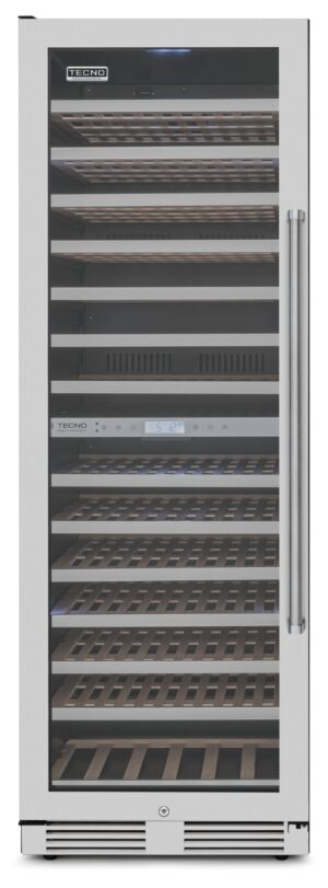 Adega Tecno Professional TR43 AVDH de 60 cm em inox escovado.