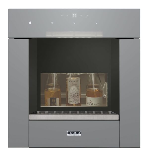 Vinhos Perfeitos por até 60 dias: sem perder os sabores e aromas por pressurização automática das garrafas com gás argônio.