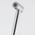 Misturador Monocomando de mesa Icon cor inox com bica em L alta extensível