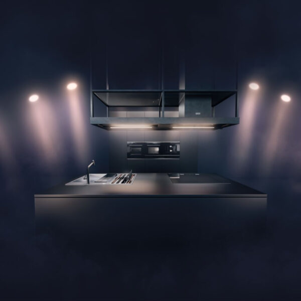 Coifa de Ilha Mythos FMY T-SHELF 180cm Franke