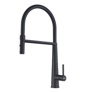 Misturador Monocomando de mesa Icon Semi-Pro Black Matte