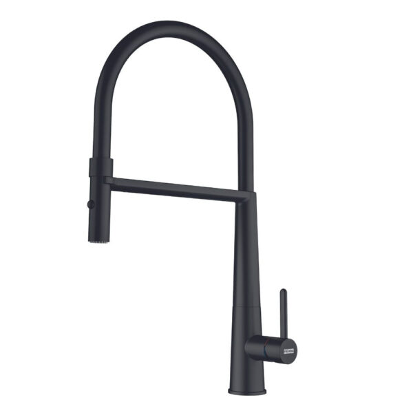 Misturador Monocomando de mesa Icon Semi-Pro Black Matte