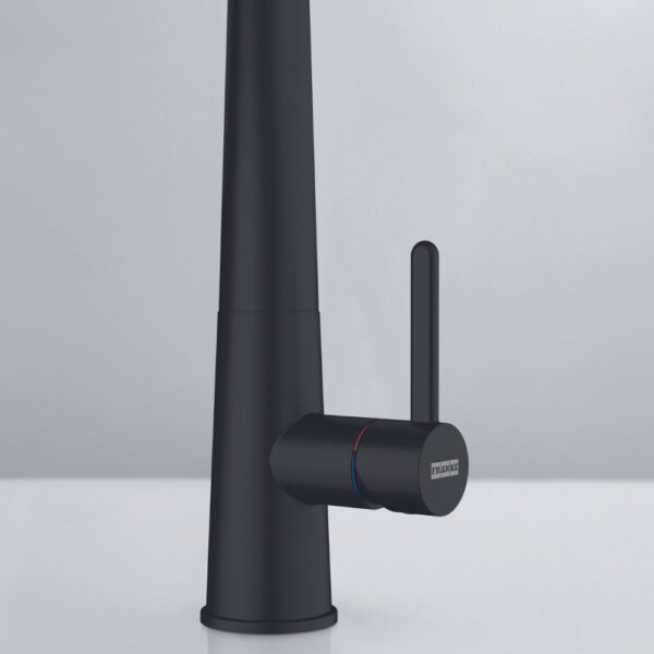 Misturador Monocomando de mesa Icon Semi-Pro Black Matte