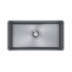 Cuba de embutir em aço inox Maris Quiet MQX 110-82 82x42cm com acessórios