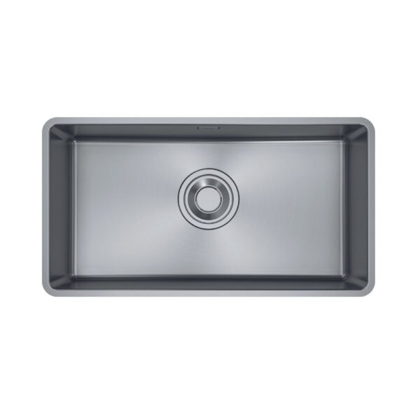 Cuba de embutir em aço inox Maris Quiet MQX 110-82 82x42cm com acessórios