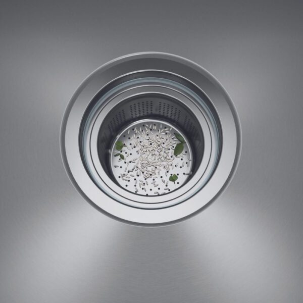 Cuba de embutir em aço inox Maris Quiet MQX 110-82 82x42cm com acessórios