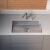 Cuba de embutir em aço inox Maris Quiet MQX 110-82 82x42cm com acessórios